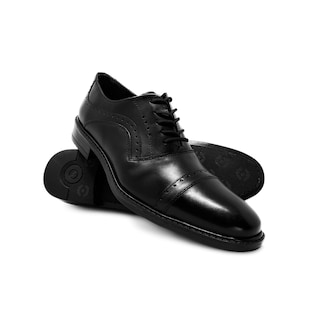 Foto 4 | Foto 4 | Zapato Dasalo Oxford En Piel Vacuno Negro Para Hombre