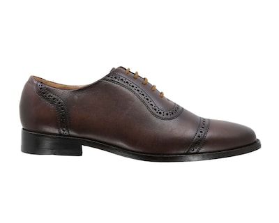 Foto 2 | Foto 2 | Zapato Bostoniano Suela de Cuero Triples Firenze 36151 Caoba para Hombre