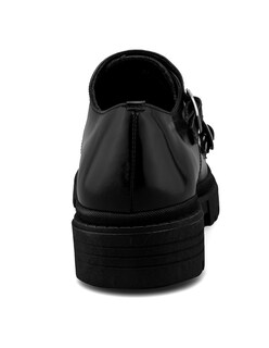 Foto 5 | Foto 5 | Monkstrap En Piel Vacuno Negro Con Suela Gruesa Para Hombre