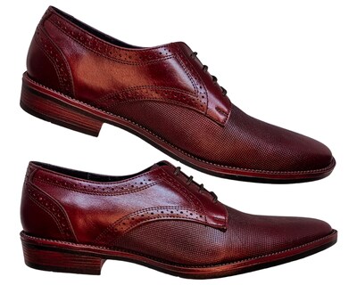 Foto 3 | Foto 3 | Zapatos De Vestir Para Hombre Formales En Piel Vacuno Grabada Ejecutivo