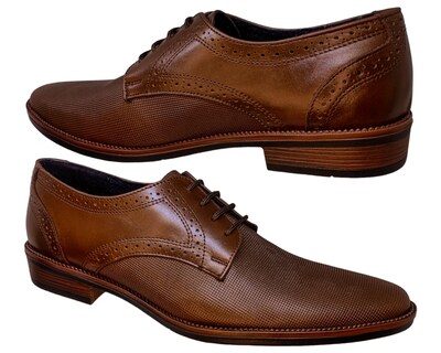 Foto 6 | Foto 6 | Zapatos De Vestir Para Hombre Formales En Piel Vacuno Grabada Ejecutivo