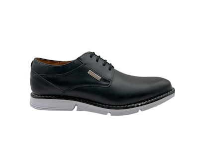 Foto 1 | Foto 1 | Zapato De Vestir Perry Ellis Negro De Piel Caballero