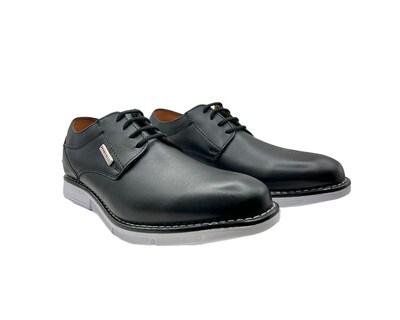 Foto 4 | Foto 4 | Zapato De Vestir Perry Ellis Negro De Piel Caballero