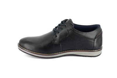 Foto 3 | Foto 3 | Calzado Casual Caballero Piel Borrego 710902 Negro Moderof