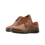 Elegante Zapato Para Hombre Merano Formal Oficina Cognac Marron Claro