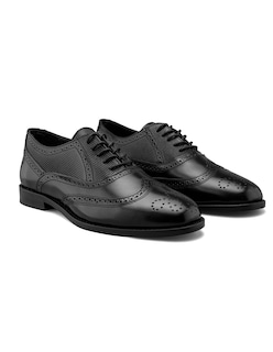 Foto 6 | Foto 6 | Oxford Clásico Negro Para Hombre En Piel Vacuno Estilo Formal