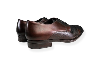 Foto 3 | Foto 3 | Zapato Formal Hombre Benissimo 2602 Piel Café Combinada