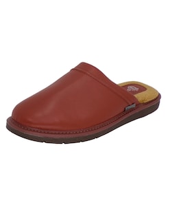 Foto 1 | Foto 1 | Pantuflas De Piel Salto De Cama Para Hombre Marca Stahl Modelo 4747 Color Café