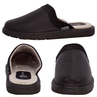 Foto 2 | Foto 2 | Pantuflas de Piel Salto de Cama para Hombre Stahl 4750 color Negro
