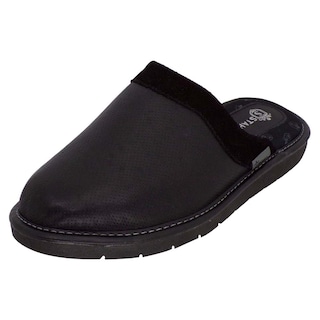 Foto 1 | Foto 1 | Pantuflas de Piel Stahl 1808 color Negro para Hombre