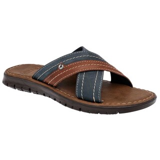 Foto 1 | Foto 1 | Sandalia para Hombre Iguana Azul y Camel 116892-2