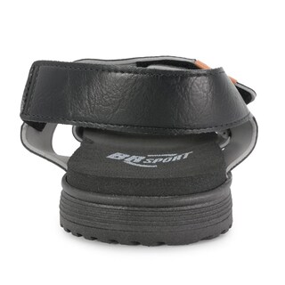 Foto 4 | Foto 4 | Sandalia Para Hombre Br-sport Cris Velcro Negro
