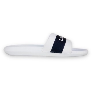Foto 1 | Foto 1 | Sandalia Lacoste Blanco Con Azul Logo Letters Hombre 41cma0007042