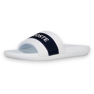 Foto 3 | Foto 3 | Sandalia Lacoste Blanco Con Azul Logo Letters Hombre 41cma0007042