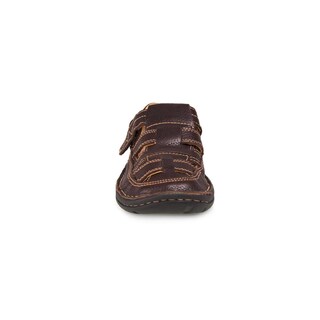 Foto 3 | Foto 3 | Sandalia Hombre Chanclas De Piel Marco Delli 93006 Chocolate Chocolate