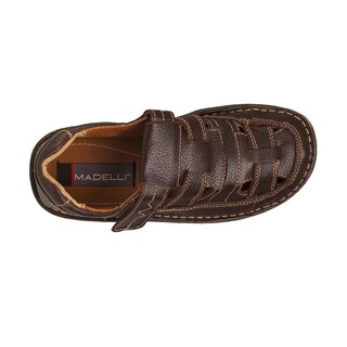 Foto 4 | Foto 4 | Sandalia Hombre Chanclas De Piel Marco Delli 93006 Chocolate Chocolate