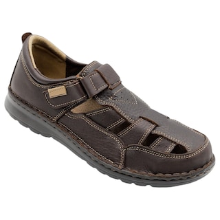 Foto 1 | Foto 1 | Sandalias Casuales Exterior Piel Color Café Para Hombre De Rbcollection