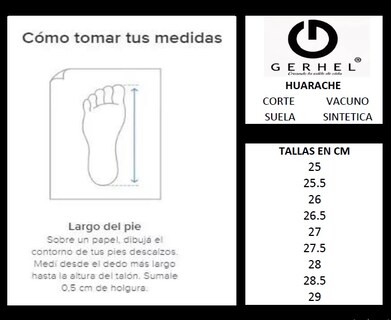 Foto 4 | Foto 4 | Huarache De Piel Gerhel Mod 2035 Para Caballero