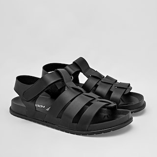 Foto 2 | Foto 2 | Via Moda Sandalia Para Hombre Negro