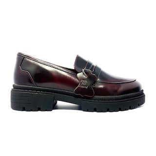 Foto 2 | Foto 2 | Mocasín Dasalo de Piel Vacuno color Vino para Hombre