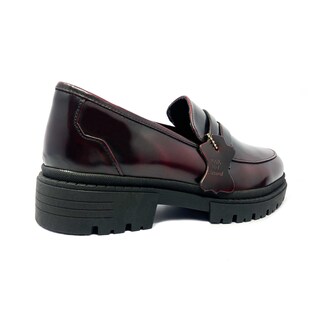 Foto 3 | Foto 3 | Mocasín Dasalo de Piel Vacuno color Vino para Hombre