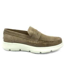 Foto 1 | Foto 1 | Mocasin Casual Comboni 8651 Color Hueso Gamuza Peluda