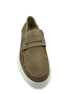 Foto 3 | Foto 3 | Mocasin Casual Comboni 8651 Color Hueso Gamuza Peluda