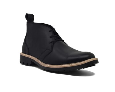 Foto 1 | Foto 1 | Botín Warlock 4201 Negro De Piel Para Hombre