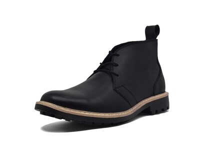 Foto 2 | Foto 2 | Botín Warlock 4201 Negro De Piel Para Hombre