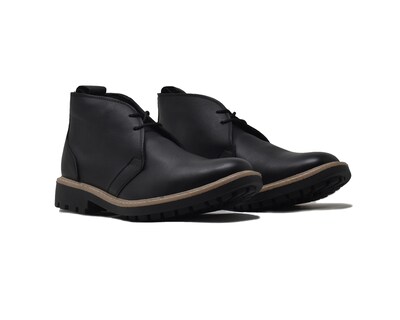 Foto 5 | Foto 5 | Botín Warlock 4201 Negro De Piel Para Hombre