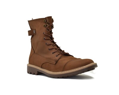 Foto 1 | Foto 1 | Bota Warlock 4200 Café De Piel Para Hombre