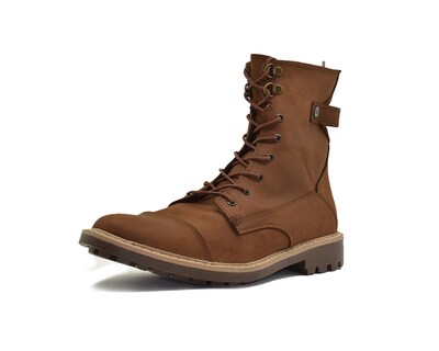Foto 2 | Foto 2 | Bota Warlock 4200 Café De Piel Para Hombre