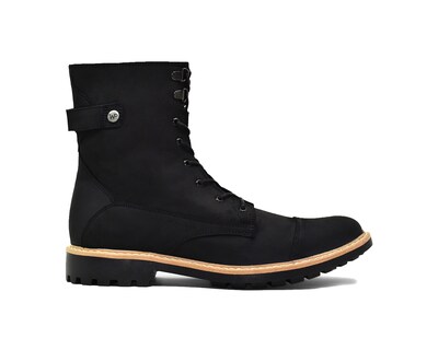 Foto 4 | Foto 4 | Bota Warlock 4200 Negro De Piel Para Hombre