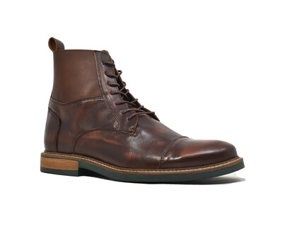 Foto 1 | Foto 1 | Bota Warlock 8027 Tang De Piel Para Hombre