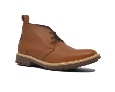 Foto 1 | Foto 1 | Botín Warlock 4201 Caramel De Piel Para Hombre