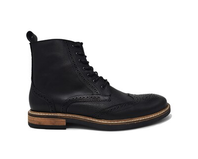 Foto 4 | Foto 4 | Bota Bostoniana Warlock 8022 Negro De Piel Para Hombre