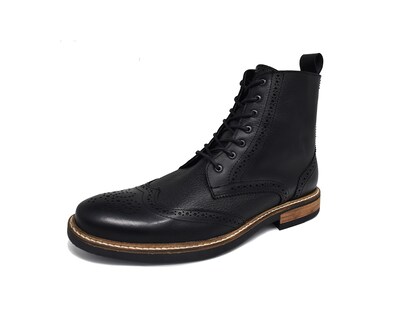 Foto 2 | Foto 2 | Bota Bostoniana Warlock 8022 Negro De Piel Para Hombre