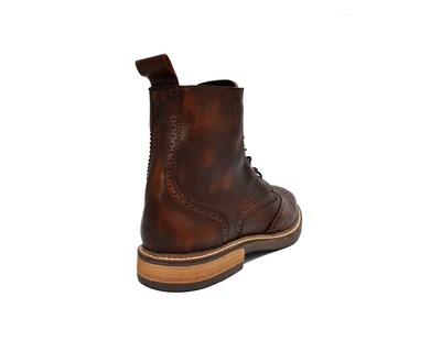 Foto 3 | Foto 3 | Bota Bostoniana Warlock 8022 Tang De Piel Para Hombre