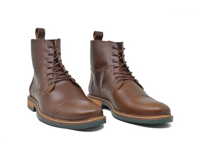 Foto 5 | Foto 5 | Bota Warlock 8027 Café De Piel Para Hombre