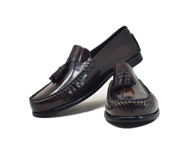 Foto 4 | Foto 4 | Mocasín Penny Loafer Warlock 1301 Café De Piel Para Hombre.