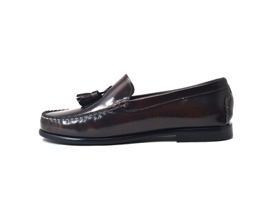 Foto 5 | Foto 5 | Mocasín Penny Loafer Warlock 1301 Café De Piel Para Hombre.