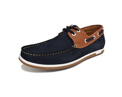 Foto 2 | Foto 2 | Mocasín Marinero Warlock 9300 Azul De Piel Para Hombre.