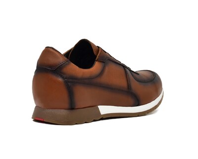 Foto 3 | Foto 3 | Tenis Casual Warlock 2504 Caramel De Piel Para Hombre.