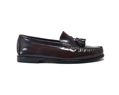 Foto 6 | Foto 6 | Mocasín Penny Loafer Warlock 1301 Café De Piel Para Hombre.