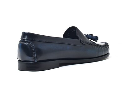 Foto 3 | Foto 3 | Mocasín Penny Loafer Warlock 1301 Azul De Piel Para Hombre.