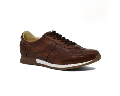Foto 1 | Foto 1 | Tenis Casual Warlock 2500 Café De Piel Para Hombre.