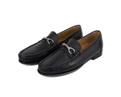 Foto 1 | Foto 1 | Zapato Mocasín de Piel Michel Domit Negro para Hombre