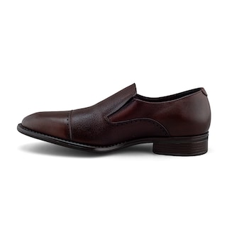 Foto 4 | Foto 4 | Zapato Slip-on Café Para Hombre De Piel Con Detalles Elegantes