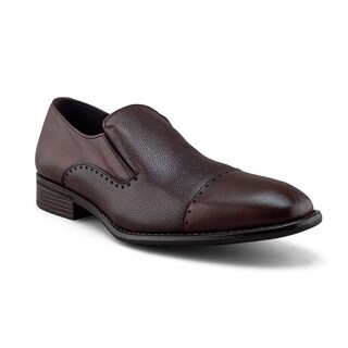 Foto 1 | Foto 1 | Zapato Slip-on Café Para Hombre De Piel Con Detalles Elegantes