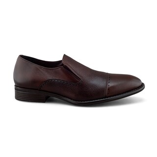 Foto 2 | Foto 2 | Zapato Slip-on Café Para Hombre De Piel Con Detalles Elegantes